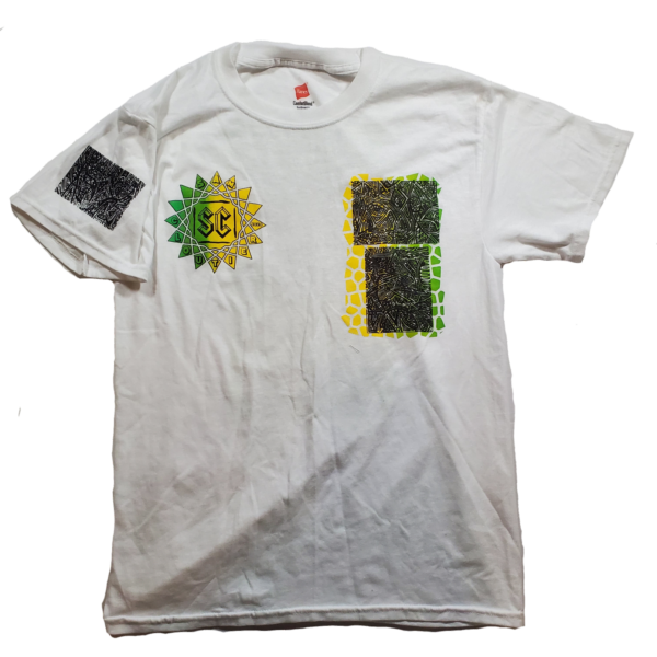 Blend Tee White/Green